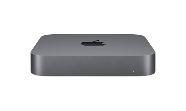 Apple Mac Mini front angle