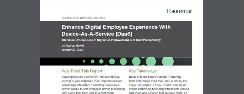 Forrester DaaS report