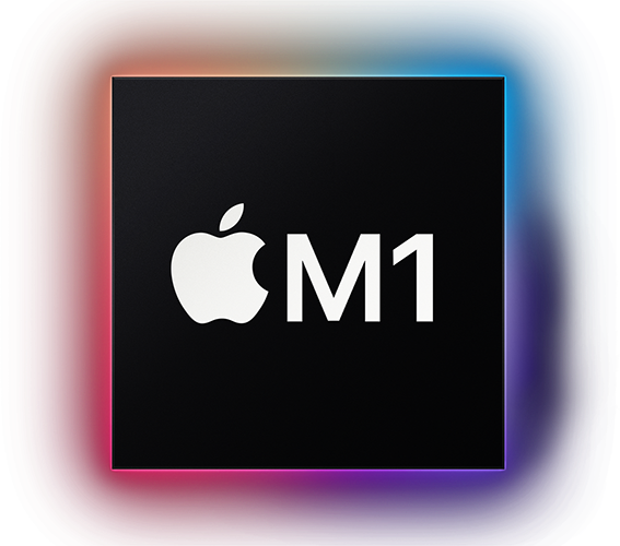 Apple M1 chip logo