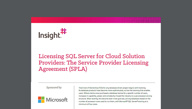 Article Licensing SQL Server for Cloud Solution Providers Image