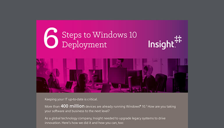Article 6 Steps to Windows 10 Deployment  Image