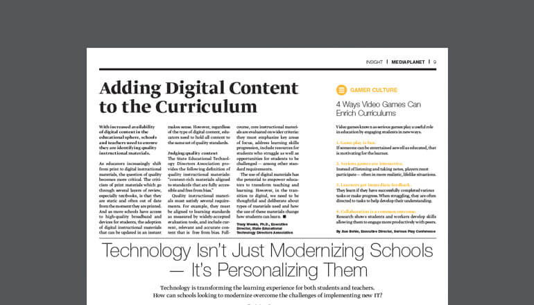 Article Technology Isn’t Just Modernizing Schools  Image