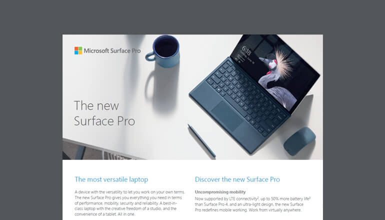Article The New Microsoft Surface Pro  Image