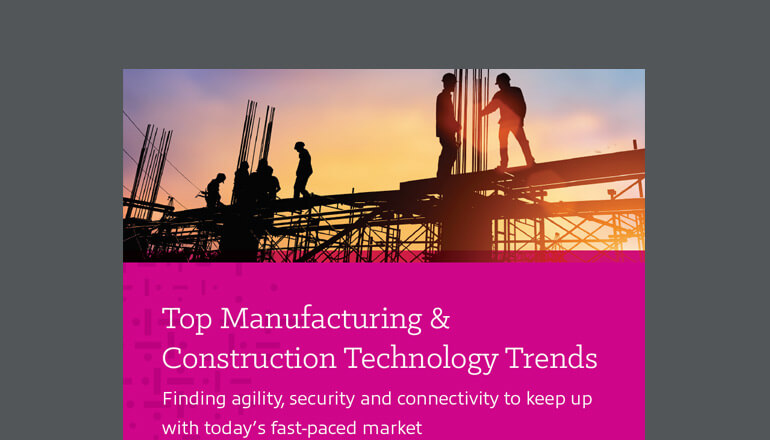 Article Top Manufacturing & Construction Tech Trends Image