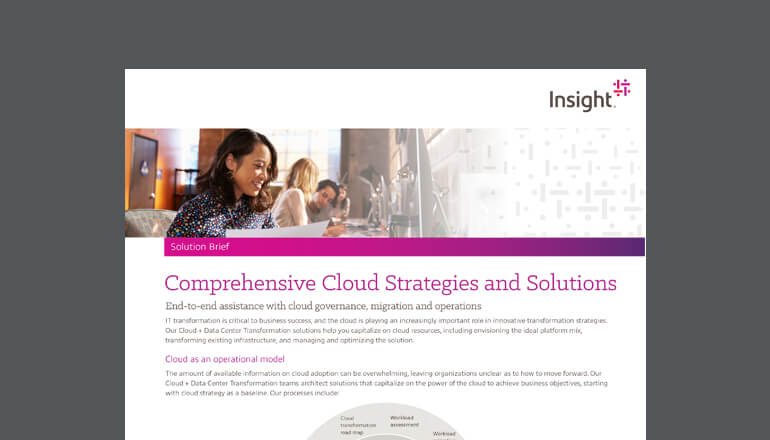 Article Comprehensive Cloud Strategies and Solutions Image