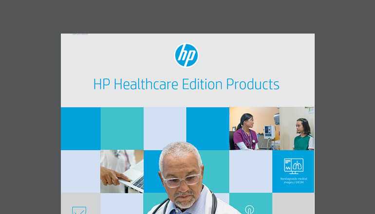 Article HP Healthcare Edition Products Image