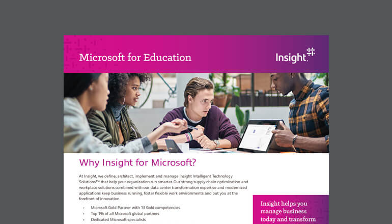 Article Microsoft for Education Image