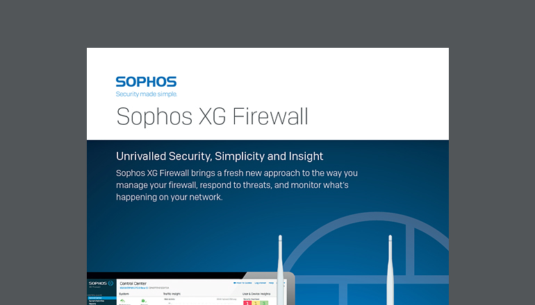 Article Sophos XG Firewall Image