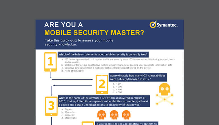 Article Are You a Mobile Security Master?  Image
