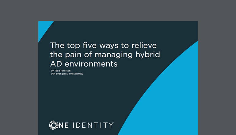 Article The Top 5 Ways to Relieve the Pain of Managing Hybrid AD Environments Image