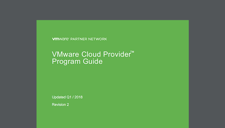 Article VMware Cloud Provider Program Guide Image