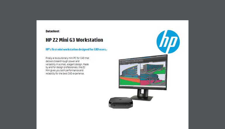 Article HP Z2 Mini G3 Workstation Image