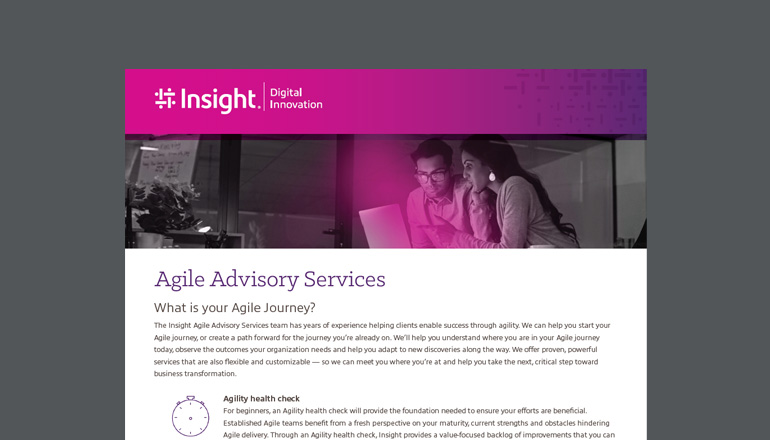 Article Agile Advisory Services | Digital Innovation Image