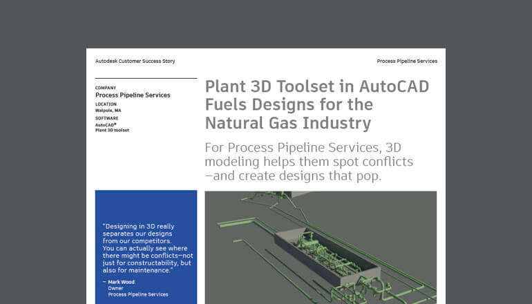 Article AutoCAD Designs for the Natural Gas Industry  Image