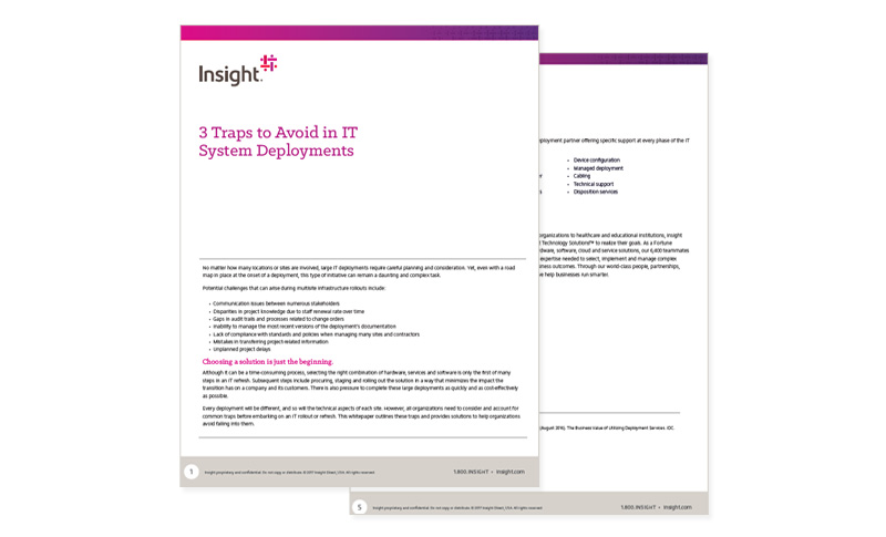 Article 3 Traps to Avoid in IT System Deployments Image