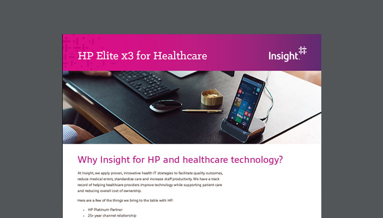 Article HP Elite x3 for Healthcare Image