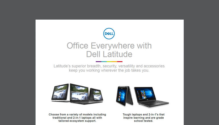 Article Office Everywhere With Dell Latitude Image