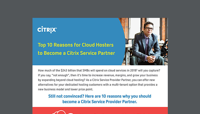 Article Top 10 Reasons for Cloud Hosters Image