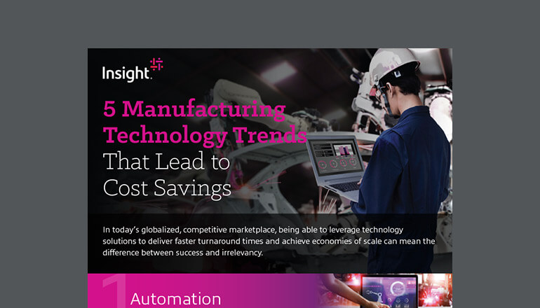 Article 5 Cost Saving Tech Trends for Manufacturing  Image
