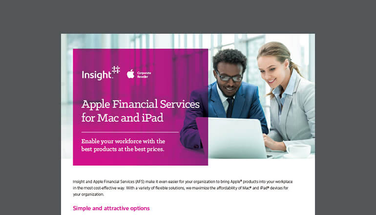 Article Apple Financial Services for Mac and iPad Image