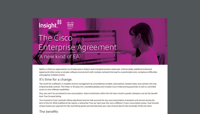 Article Cisco Enterprise Agreement Image