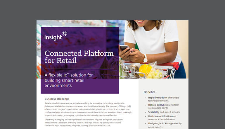 Article Connected Platform for Retail Datasheet Image