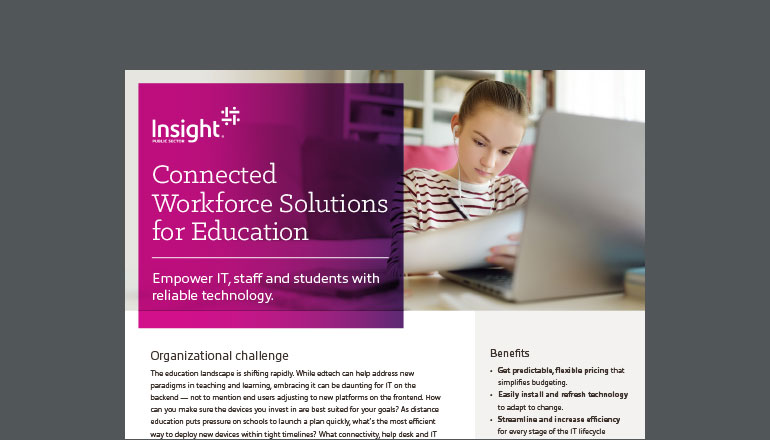 Article Connected Workforce Solutions for Education Image