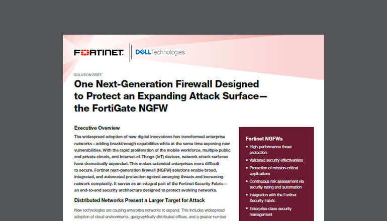 Article Fortinet NGFW Network Leader Solution Image