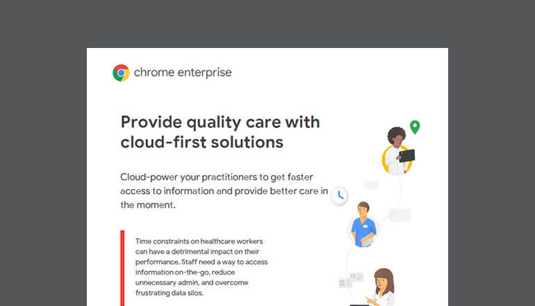 Article Provide Quality Care With Cloud-First Solutions Image