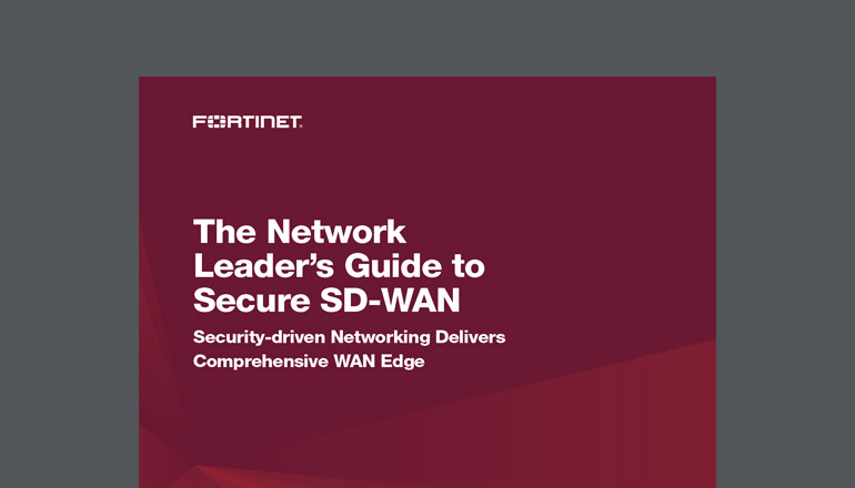 Article The Network Leader’s Guide to Secure SD-WAN  Image
