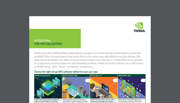 Article NVIDIA GPUs for Virtualization  Image