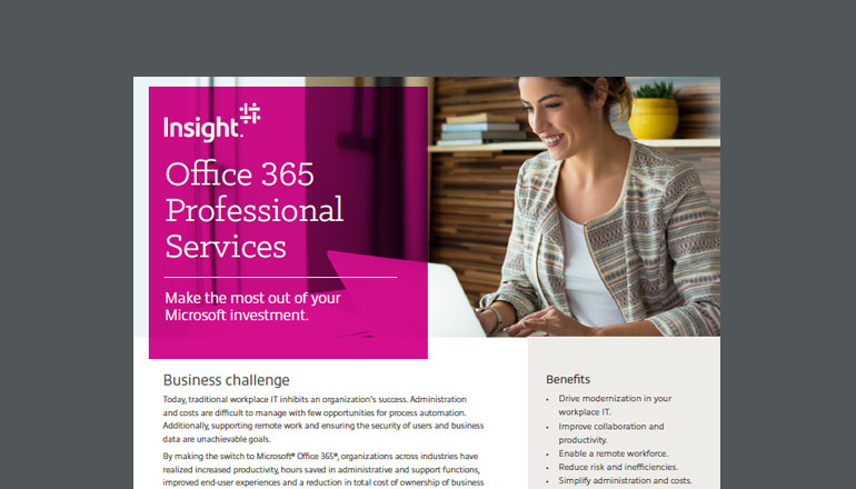 Article Office 365 Professional Services Image
