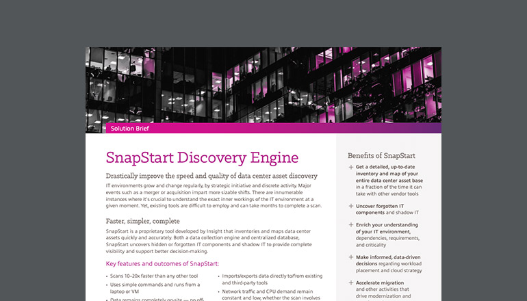 Article SnapStart, Network Discovery Tool  Image