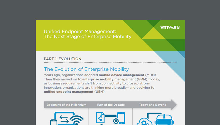 Article Unified Endpoint Management: The Next Stage of Enterprise Mobility  Image