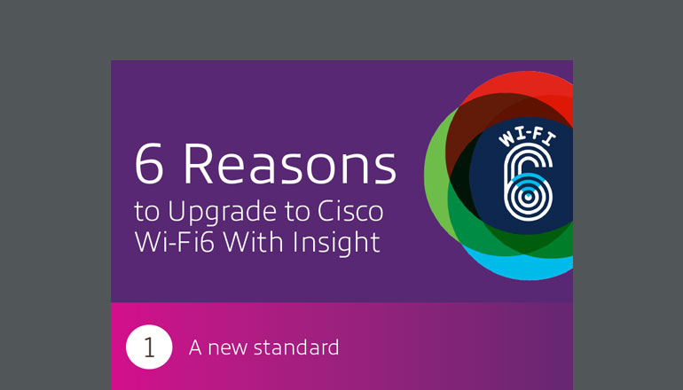 Article Upgrade to Wi-Fi 6 With Cisco From Insight | Wireless Network Access Point Technology Image