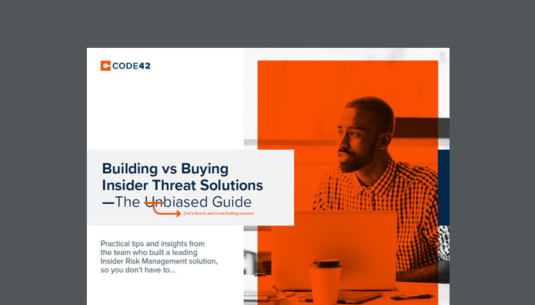 Article Building vs. Buying Insider Threat Solutions Image