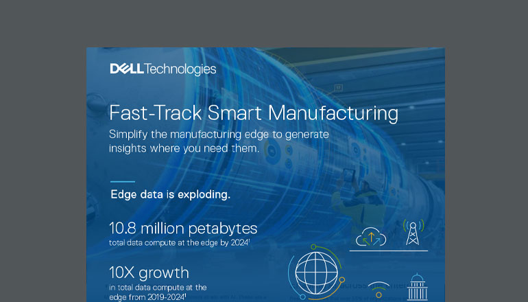 Article Fast-Track Smart Manufacturing With Dell Technologies  Image