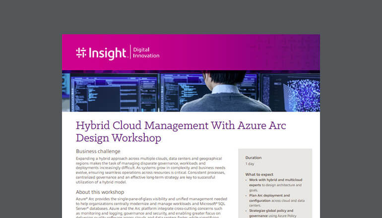 Article Hybrid Cloud Management With Azure Arc Design Workshop Image