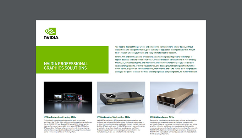 Article NVIDIA | Professional Graphics Solutions  Image