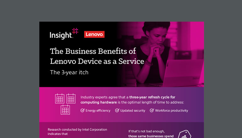 Article Lenovo Device as a Service Solutions  Image