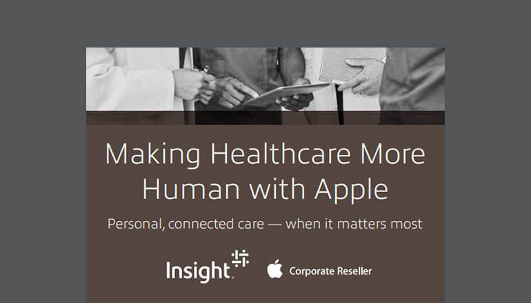 Article Making Healthcare More Human With Apple  Image