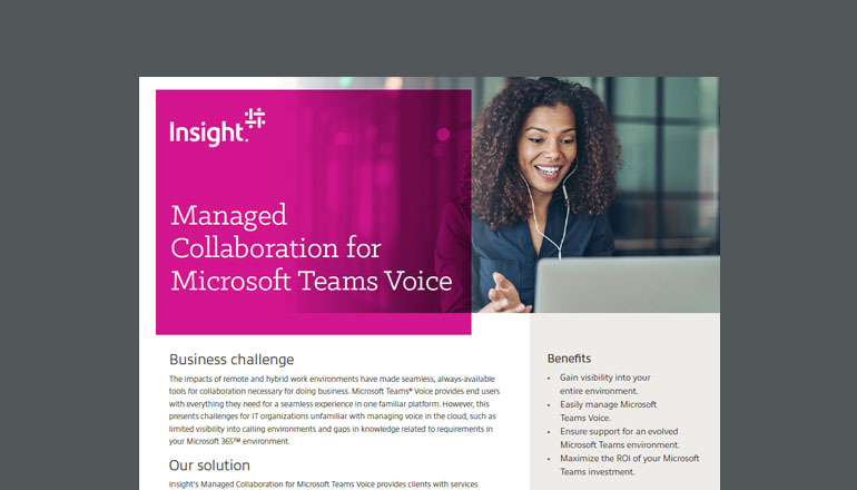Article Managed Collaboration for Microsoft Teams Voice Image