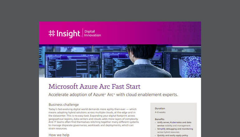 Article Microsoft Azure Arc Fast Start Image
