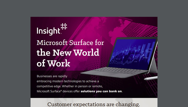 Article Microsoft Surface for the New World of Work Image