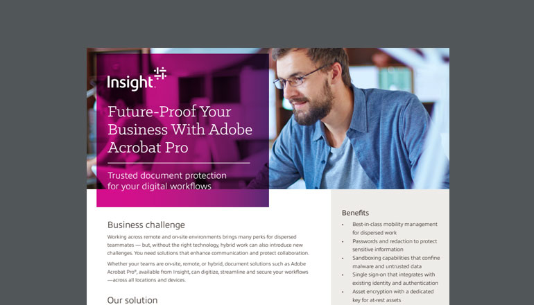 Article Future-Proof Your Business With Adobe Acrobat Pro  Image