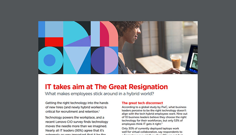 Article IT Takes Aim at the “Great Resignation”  Image