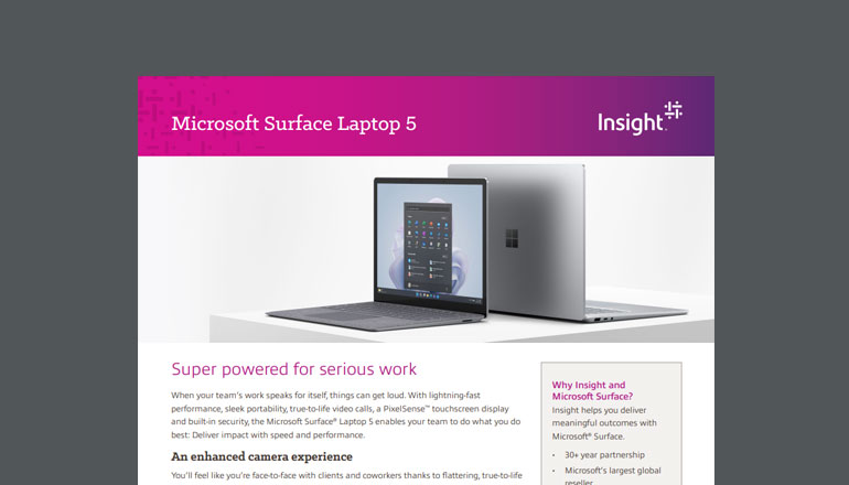 Article Microsoft Surface Laptop 5 Image
