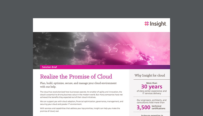 Article Realize the Promise of the Cloud Image