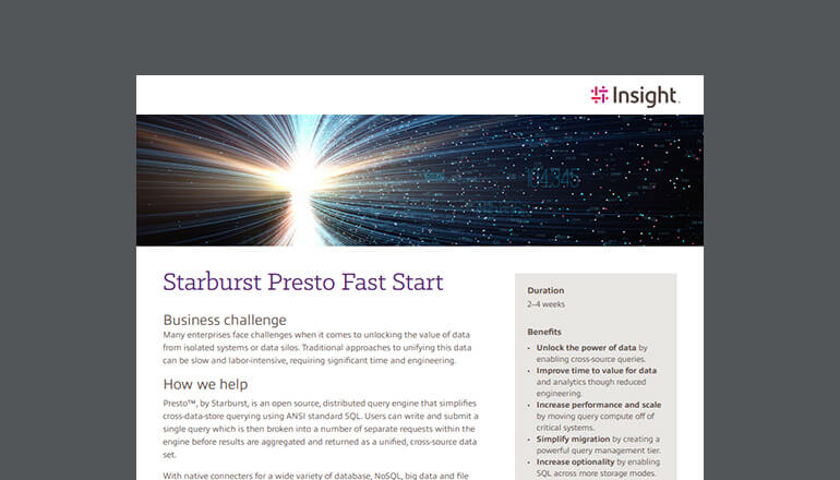 Article Starburst Presto Fast Start Image