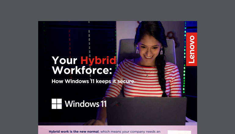 文章 Your Hybrid Workforce: How Windows 11 Keeps It Secure 图像